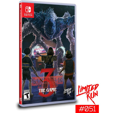 Stranger Things 3: The Game - Limited Run #051 [Nintendo Switch] Nintendo Switch Video Game BonusXp   