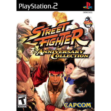 Street Fighter Anniversary Collection [PlayStation 2] PlayStation 2 Video Game Capcom   