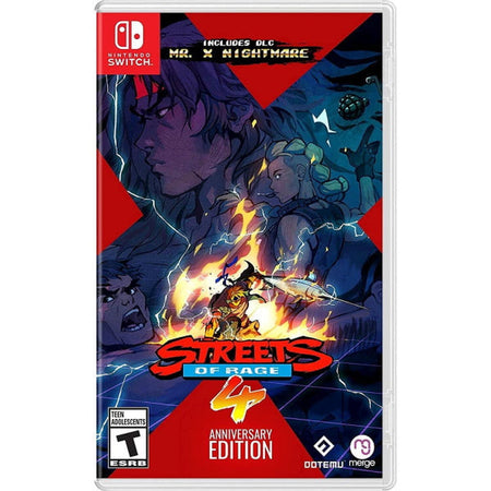 Streets of Rage 4: Anniversary Edition [Nintendo Switch] Nintendo Switch Video Game Merge Games   