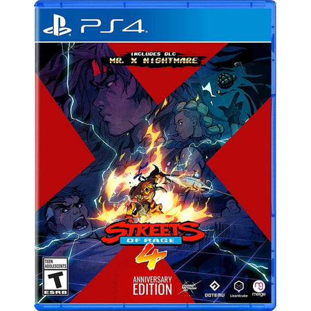 Streets of Rage 4: Anniversary Edition [PlayStation 4] PlayStation 4 Video Game Merge Games   