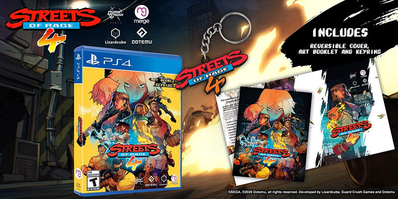 Streets of Rage 4 [PlayStation 4] PlayStation 4 Video Game Merge Games   