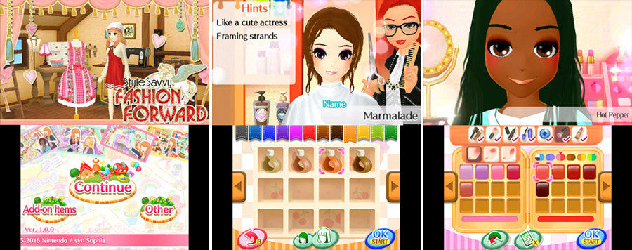 Style Savvy Fashion Forward sale for Nintendo 3DS