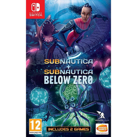 Subnautica + Subnautica: Below Zero [Nintendo Switch] Nintendo Switch Video Game Bandai Namco   