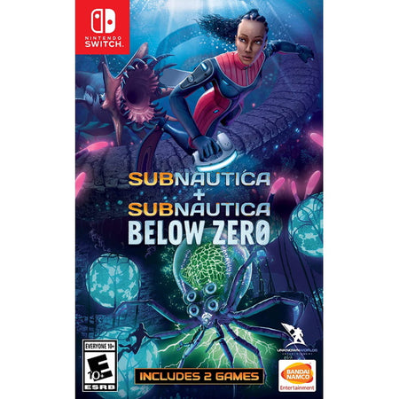 Subnautica + Subnautica: Below Zero [Nintendo Switch] Nintendo Switch Video Game Bandai Namco   