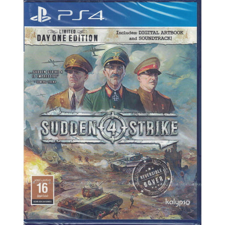 Sudden Strike 4 - Day One Edition [PlayStation 4] PlayStation 4 Video Game Kalypso Media   