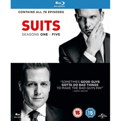 Suits - Seasons 1-5 [Blu-Ray Box Set] DVDs & Blu-Rays Universal Pictures   