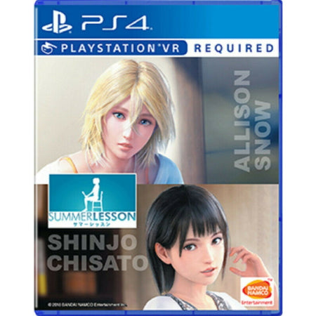 Summer Lesson: Allison Snow & Shinjo Chisato Edition - PSVR [PlayStation 4] PlayStation 4 Video Game Bandai Namco   