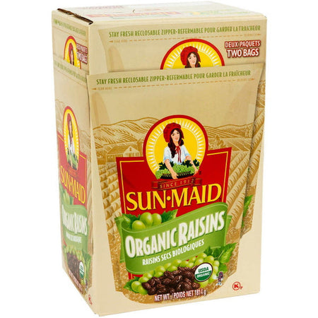 Sun Maid Organic California Sun Dried Raisins - 2-Count - 1814g [Snacks & Sundries] Snacks & Sundries Sun Maid   
