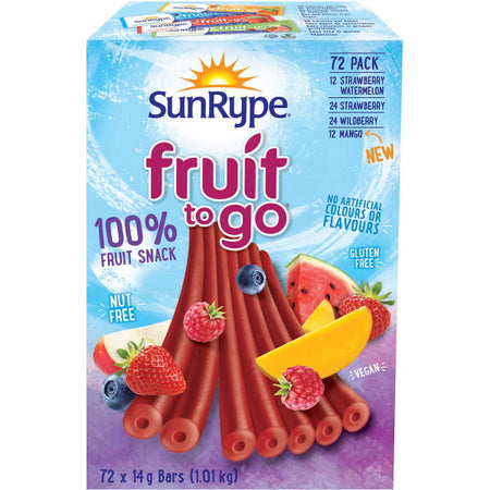 SunRype Fruit to Go Variety Pack - 1.01kg - 72-Count [Snacks & Sundries] Snacks & Sundries SunRype   