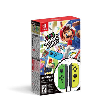 Super Mario Party Bundle - Includes Neon Green & Yellow Joy-Con Set [Nintendo Switch] Nintendo Switch Video Game Nintendo   
