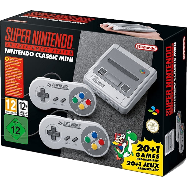 Super Nintendo Entertainment System SNES Classic Mini - PAL Edition [Retro System] Retro Systems Nintendo   