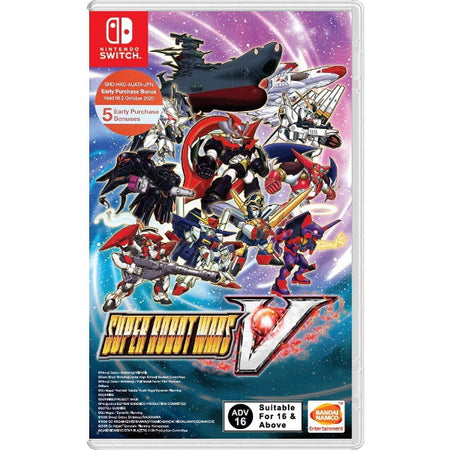 Super Robot Wars V [Nintendo Switch] Nintendo Switch Video Game Bandai Namco   