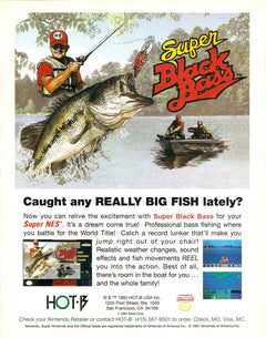 Super Black Bass [SNES] SNES Video Game Hot-B   