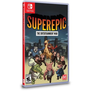 SuperEpic: The Entertainment War [Nintendo Switch] Nintendo Switch Video Game PM Studios   