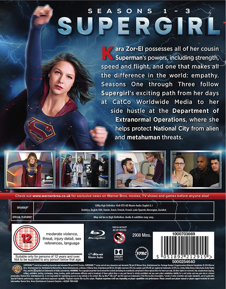 Supergirl: Seasons 1-3 [Blu-Ray Box Set] DVDs & Blu-Rays DC Comics   