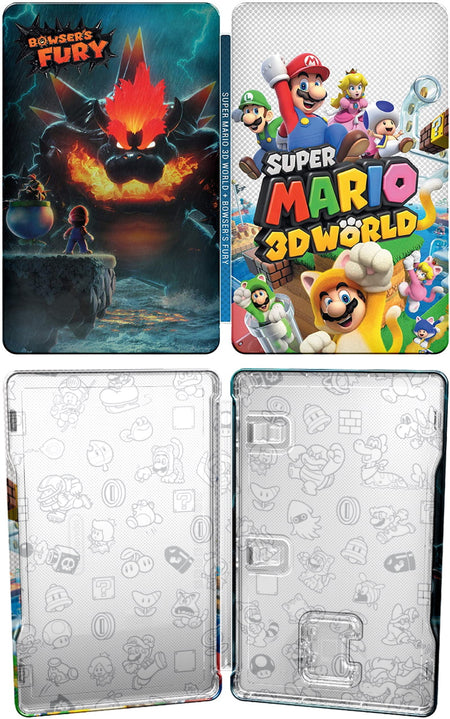 Super Mario 3D World + Bowser's Fury - SteelBook ONLY [Nintendo Switch Accessory] Nintendo Switch Video Game Nintendo   