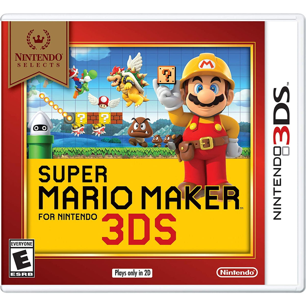 Nintendo 2DS Super Mario store Maker in Yellow/Red