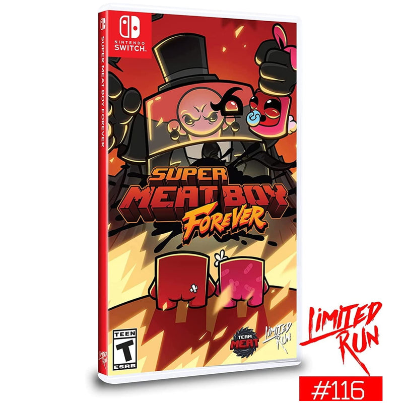 Super Meat Boy Forever - Limited Run #116 [Nintendo Switch] Nintendo Switch Video Game Limited Run Games   