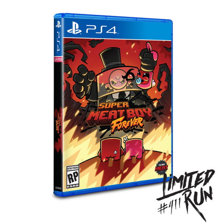 Super Meat Boy Forever - Limited Run #411 [PlayStation 4] PlayStation 4 Video Game Limited Run Games   