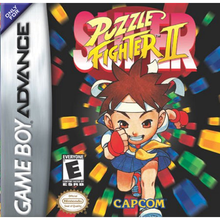 Super Puzzle Fighter II [GameBoy Advance] Nintendo GameBoy Video Game Capcom   