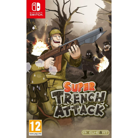 Super Trench Attack [Nintendo Switch] Nintendo Switch Video Game PixelHeart   