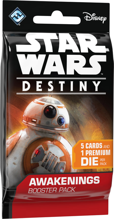 Star Wars Destiny TCG: Awakenings Booster Box - 36 Packs, Dice Included Card Game Disney   