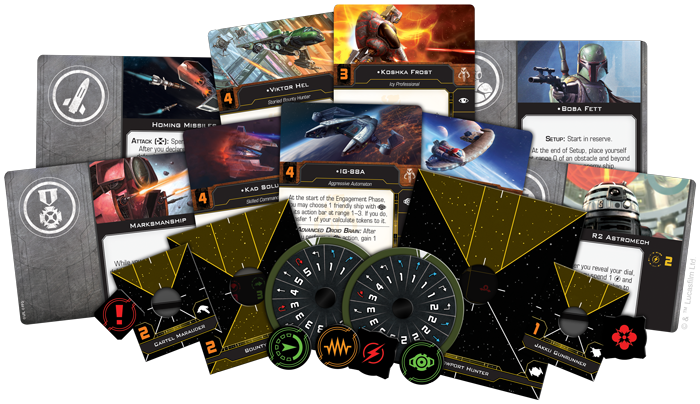 Star Wars: X-Wing Miniatures Game 2.0 - Scum & Villainy Conversion Kit [Board Game, 2 Players] Board Game Fantasy Flight Games   