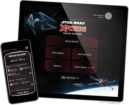 Star Wars: X-Wing Miniatures Game Core Set - 2nd Edition [Board Game, 2 Players] Board Game Fantasy Flight Games   