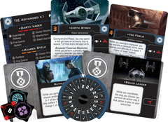 Star Wars: X-Wing Miniatures Game 2.0 - TIE Advanced x1 Expansion Pack [Board Game, 2 Players] Board Game Fantasy Flight Games   