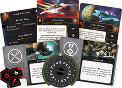 Star Wars: X-Wing Miniatures Game 2.0 - Fang Fighter Expansion Pack [Board Game, 2 Players] Board Game Fantasy Flight Games   