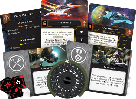 Star Wars: X-Wing Miniatures Game 2.0 - Fang Fighter Expansion Pack [Board Game, 2 Players] Board Game Fantasy Flight Games   