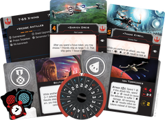 Star Wars: X-Wing Miniatures Game 2.0 - T-65 X-Wing Expansion Pack [Board Game, 2 Players] Board Game Fantasy Flight Games   