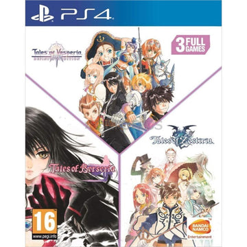 Tales of Zestiria + Tales of Berseria + Tales of Vesperia: Definitive Edition [PlayStation 4] PlayStation 4 Video Game Bandai Namco   