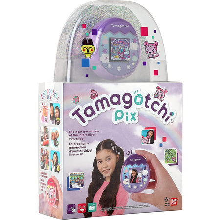 Tamagotchi Pix - Sky (Purple) [Toys, Ages 6+] Toys & Games Bandai Namco   