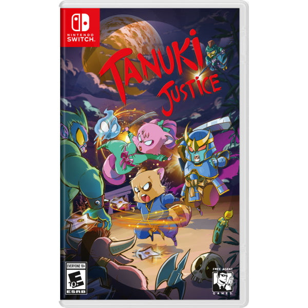 Tanuki Justice [Nintendo Switch] Nintendo Switch Video Game VGNYsoft   