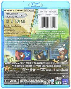 Disney's Tarzan - Special Edition [Blu-Ray + DVD + Digital] DVDs & Blu-Rays Disney   