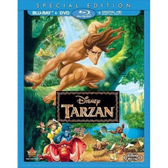 Disney's Tarzan - Special Edition [Blu-Ray + DVD + Digital] DVDs & Blu-Rays Disney   