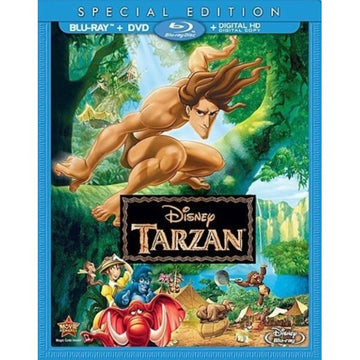 Disney's Tarzan - Special Edition [Blu-Ray + DVD + Digital] DVDs & Blu-Rays Disney   