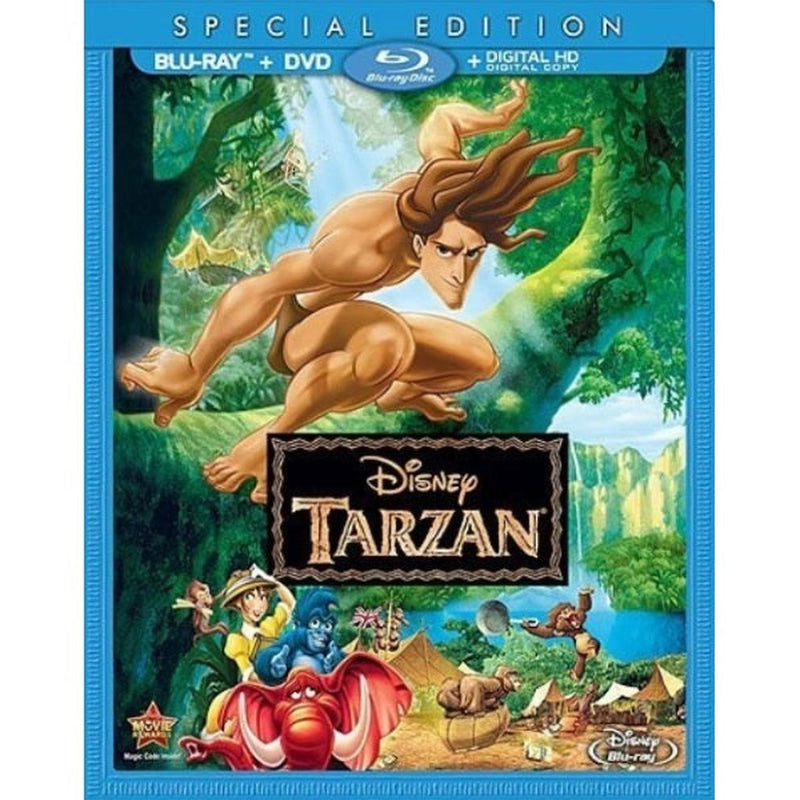 Disney's Tarzan - Special Edition [Blu-Ray + DVD + Digital] DVDs & Blu-Rays Disney   