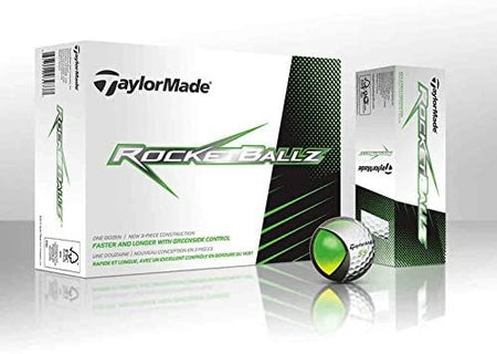 TaylorMade Rocketballz Golf Balls - 2 Packs of 12 (24 Golf Balls) [Sports & Outdoors] Sports & Outdoors TaylorMade   