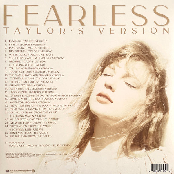 Taylor Swift - Fearless (Taylor's Version) 3LP Gold Vinyl [Audio Vinyl] Audio CD/Vinyl Republic Records   