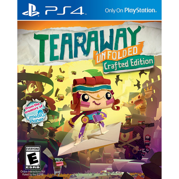 Tearaway Unfolded [PlayStation 4] PlayStation 4 Video Game Sony   
