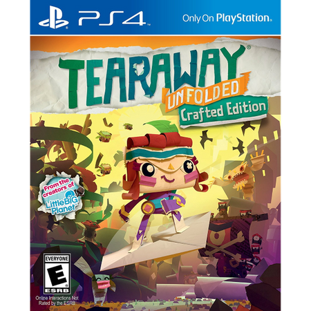 Tearaway Unfolded [PlayStation 4] PlayStation 4 Video Game Sony   