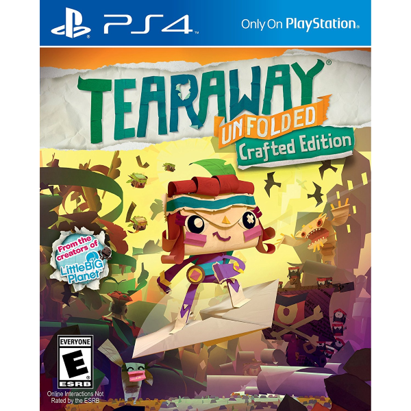 Tearaway Unfolded [PlayStation 4] PlayStation 4 Video Game Sony   