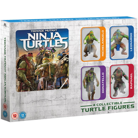 Teenage Mutant Ninja Turtles - Limited Edition Figure Pack [Blu-ray] DVDs & Blu-Rays Paramount Pictures   