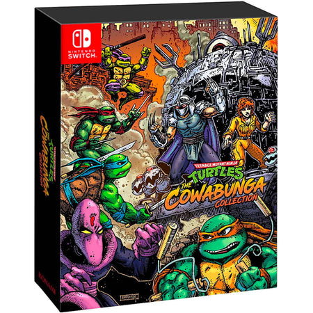 Teenage Mutant Ninja Turtles: The Cowabunga Collection - Limited Edition [Nintendo Switch] Nintendo Switch Video Game Konami   