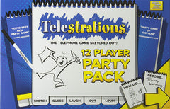 Telestrations 12 Player Party Pack [Board Game, 4-12 Players] Board Game USAopoly   