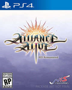 The Alliance Alive HD Remastered [PlayStation 4] PlayStation 4 Video Game NIS America   