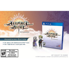 The Alliance Alive HD Remastered [PlayStation 4] PlayStation 4 Video Game NIS America   