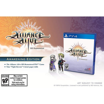 The Alliance Alive HD Remastered [PlayStation 4] PlayStation 4 Video Game NIS America   